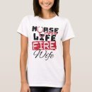Search for firefighter sayings tshirts Wife