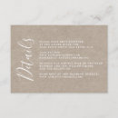 Search for kraft paper invitations Minimal