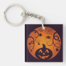 Search for halloween jack o lantern key rings Pumpkin