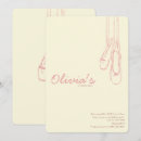 Search for dancer invitations Ballerina