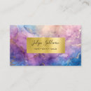 Search for purple and gold business cards Metallic