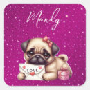 Search for valentines day puppy stickers Dog