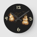Search for holiday snowman clocks Xmas