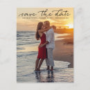 Search for love save the date postcards Calligraphy