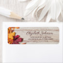 Search for fall bridal shower return address labels Orange