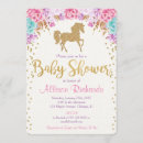 Search for horse baby shower invitations Pink