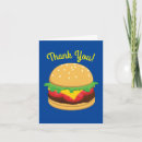 Search for hamburger thank you cards Cute