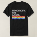 Search for homophobia tshirts Political