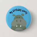 Search for hippos badges Cartoon