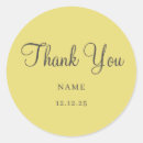 Search for stylish modern wedding stickers Classy minimal layout