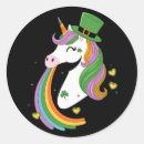 Search for cute clover stickers Unicorn