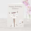 Search for cute cat birthday cards Animal