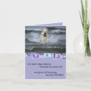Search for beach lovers birthday cards Animal lover