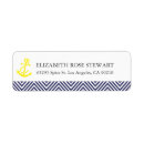 Search for chevrons return address labels Stripes