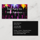 Search for dancer business cards Musician