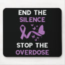 Search for forgotten mouse mats Overdose awareness month