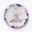 Search for young wild and three plates Animals