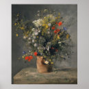 Search for flowers in a vase painting posters Pierre auguste renoir