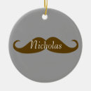 Search for mustache christmas tree decorations Hipster