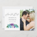 Search for blue orchid save the dates Watercolor