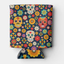 Search for sugar skull can coolers Background