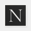 Search for monogrammed monogram initial letter napkins Modern