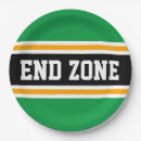 Search for football paper plates Black