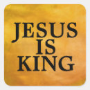 Search for jesus king stickers Christian