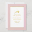 Search for blush and gold wedding invitations Calligraphy