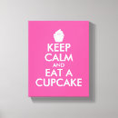 Search for baking canvas prints Cupcake