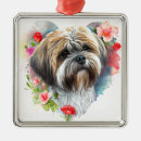 Search for lhasa apso christmas tree decorations Puppy