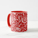Search for deep red mugs Floral