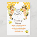 Search for bee gender reveal invitations Yellow