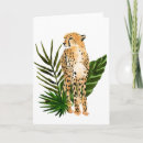 Search for cheetah with cards Wildlife