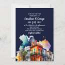 Search for bourbon street invitations Colourful buildings
