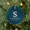 Search for initial christmas tree decorations Plaid