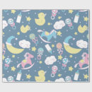 Search for duck baby shower wrapping paper Girl