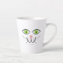 Search for cartoon cat face mugs Cute