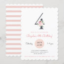 Search for 4 year old birthday girl cards invites Pink