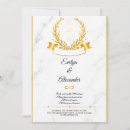 Search for laurel wedding invitations Gold