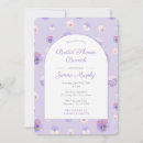 Search for pansy invitations Purple