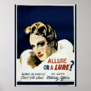 Search for alluring posters Femme fatale