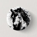 Search for spirits badges Black and white