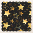 Search for seamless pattern coasters Gold
