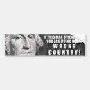 Search for george washington bumper stickers Usa