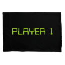 Search for gamer pillowcases Player