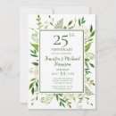 Search for hydrangea anniversary invitations White