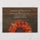 Search for rustic sunflower wedding invitations Wood