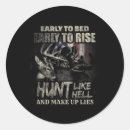 Search for funny deer hunting stickers Bow