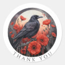 Search for crow stickers Watercolor